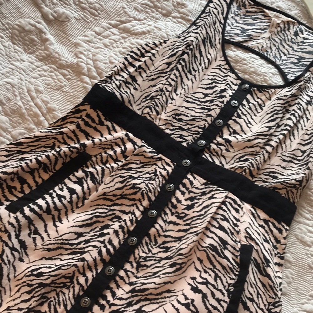BCBGeneration Zebra Print Dress Size 12